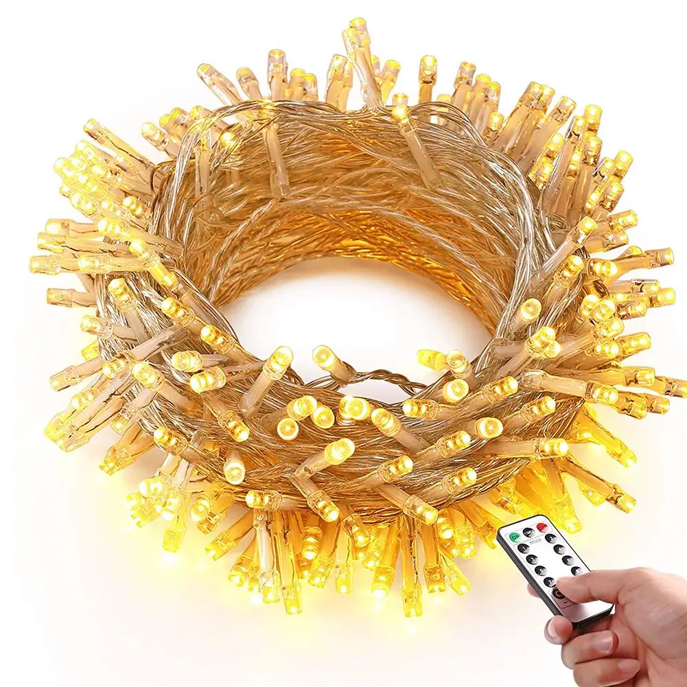 200 светодиодных занавесок Рождественский Свадебный Праздничный светильник