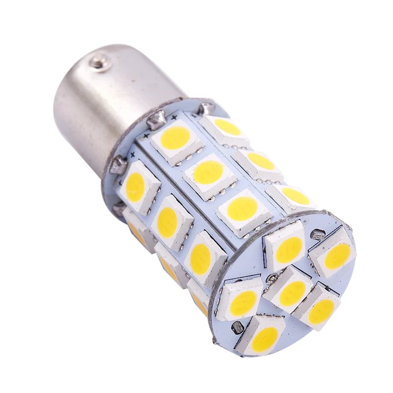 10X теплый белый 27 SMD светодиодный 1156 1141 1003 RV Кемпер трейлер интерьер Светильник