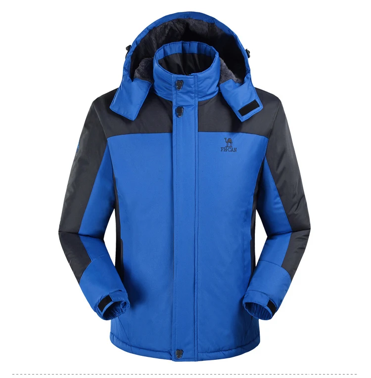 Winter Fleece Military Hiking Jackets Men Windproof Waterproof Outdoor Warm Rain Coat Male Hiking Camping Trekking Skiing Jacket
