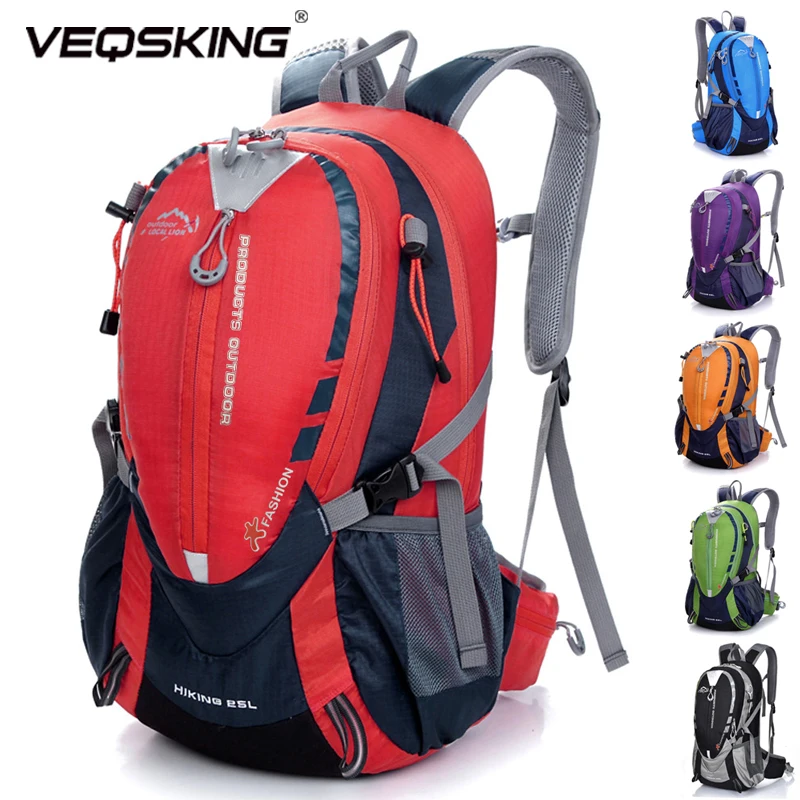 Велорюкзак для активного отдыха 25 л из непромокаемого нейлона.