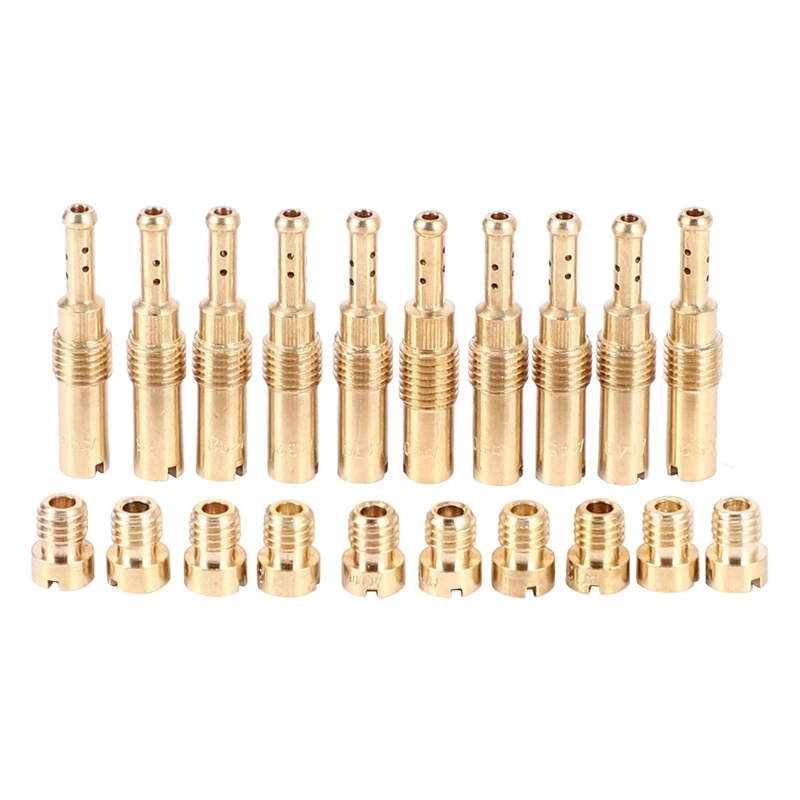 20 шт карбюратор основной реактивный комплект медленно/Пилот струи для PWK Keihin OKO