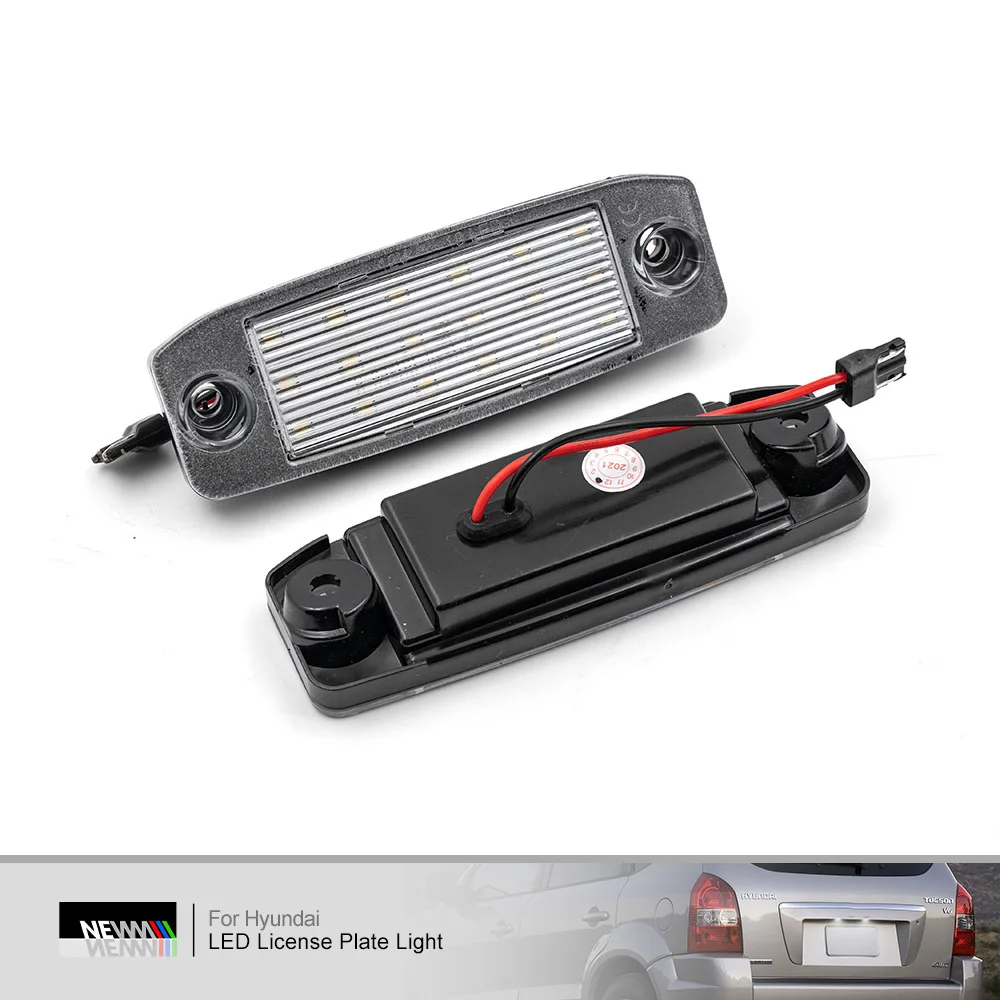 LED License Plate Light for Hyundai Tucson JM Kia Sportage SL Ceed JD Canbus Rear Tag Lamp Registration Parking Lighting | Автомобили и