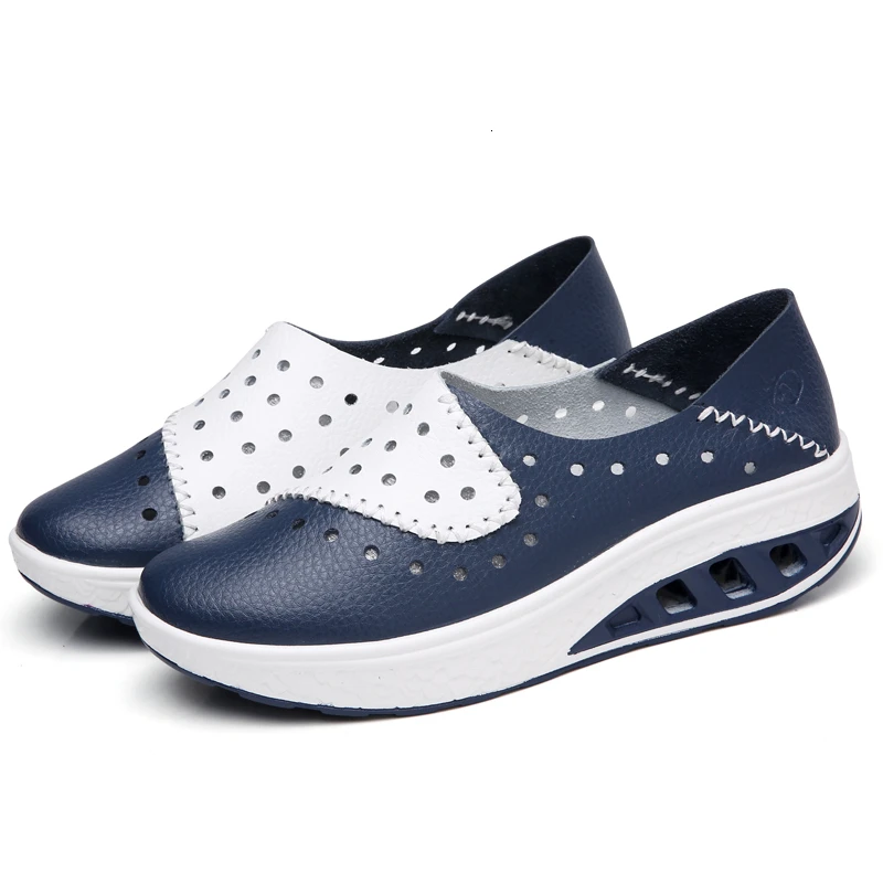 Женские кроссовки на платформе 4 см визуально увеличивающие рост из натуральной