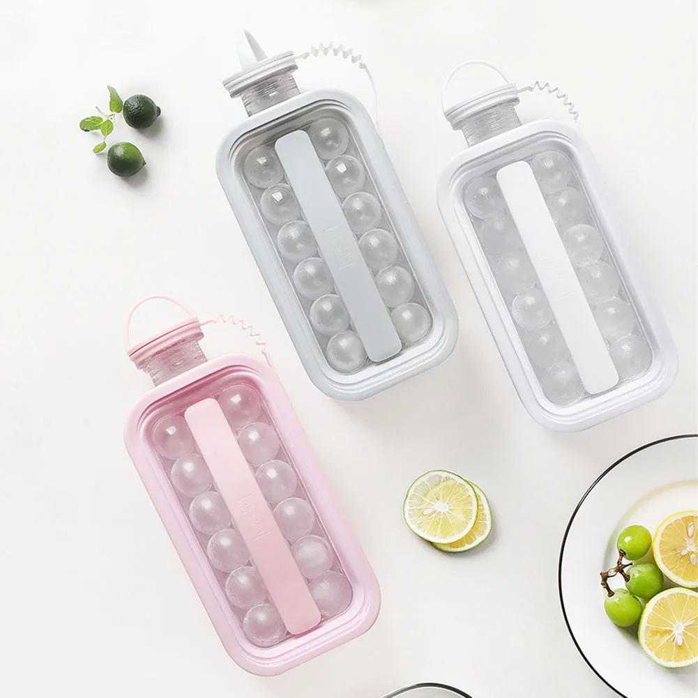

Ice Cube Maker 2 in1 Portable Ice Kettle Quick Freezer Ice Ball Mold Bottle Making Magic Tool Ice Mold for Outdoor Camping