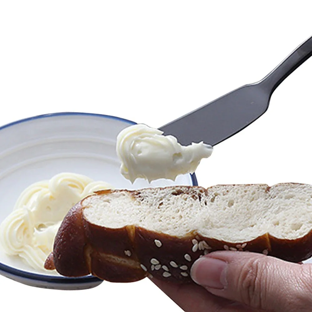 Stainless Steel Better Butter Knife Spreader Easy Spread Cold Hard Butter Cheese Jams Knifes Western Cutlery Breakfast Tool A40