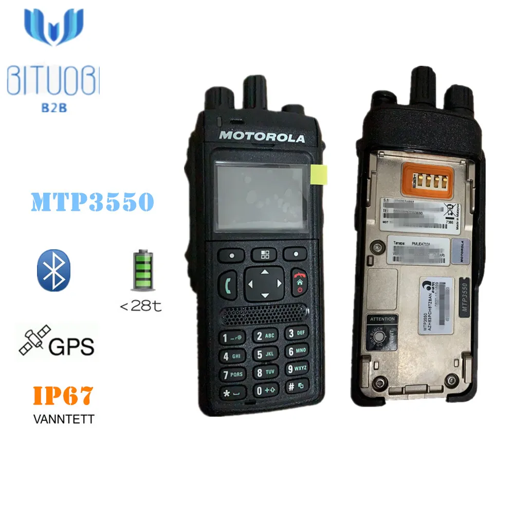 Рация MTP3550 Tetra 350 430 МГц 806 870 с GPS Bluetooth цветной дисплей|Рации| |