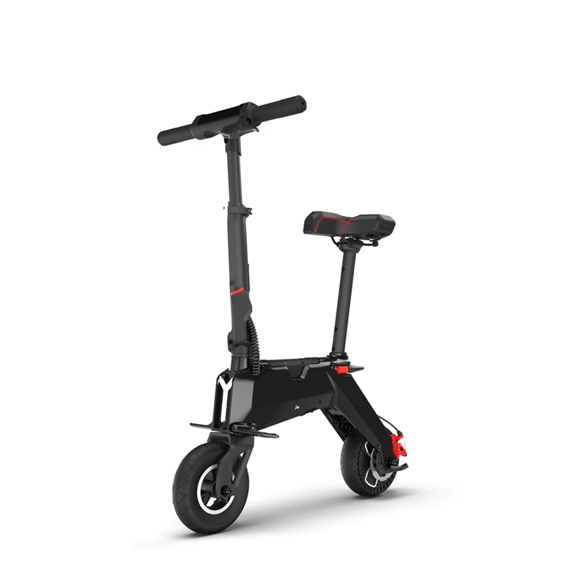 8inch Mini Electric scooter small mini electric bike ultralight folding battery portable adult female ebike | Спорт и развлечения