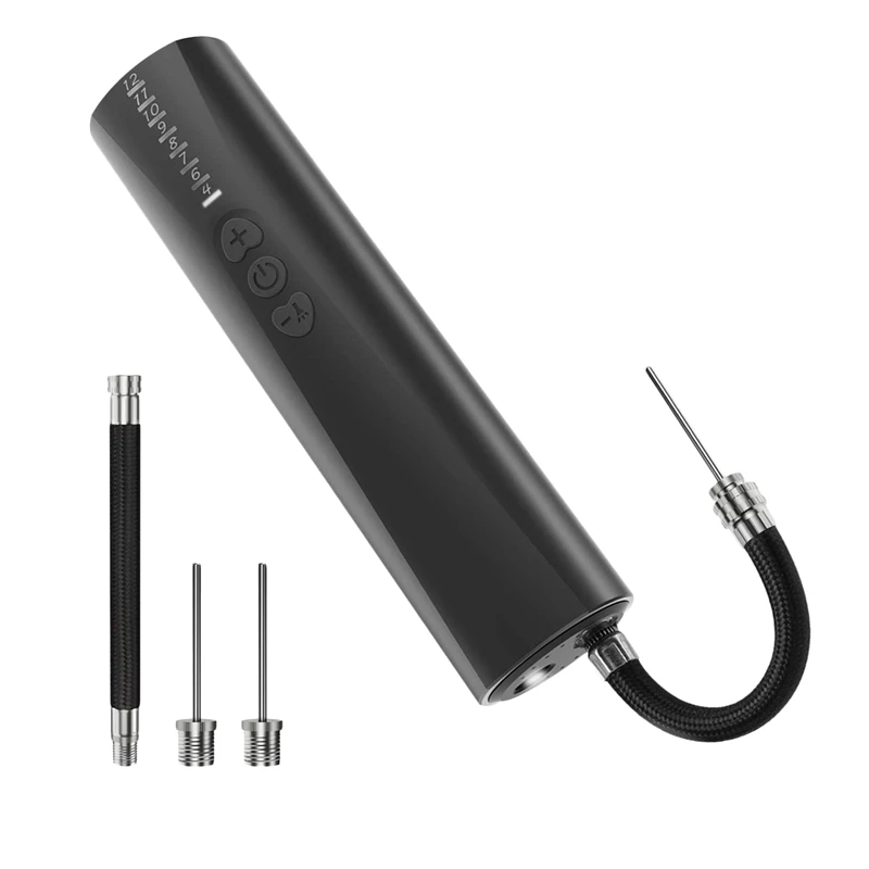 Electric Ball Pump Battery Powered with Needles Fast Inflation Compact for Basketballs Rugby Footballs Volleyballs and Chil | Спорт и