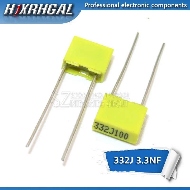 Фото 5 шт. полипропиленовая защитная пленка пластиковая пленка 100V 1nF ~ 470nF 220nf 10nf 47nf 22nf 1nf 0,47 мкФ 0,1 мкФ корректирующий конденсатор HJXRHGAL №5