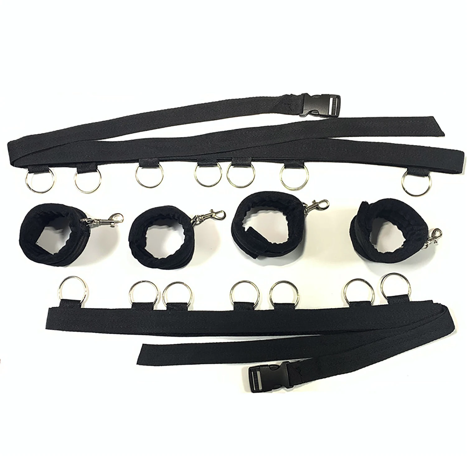Sex Toys for Women Bed BDSM Bondage Restraints Handcuffs Open Legs Set Couples Fetish Slave Training Products | Красота и здоровье