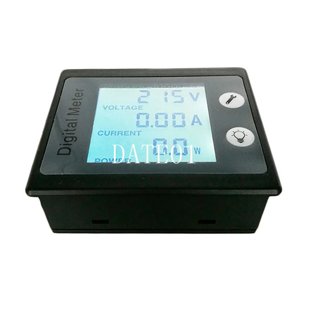 80-260v Ac Multimeter LCD Digital Meter With CT 100A Ammeter Voltmeter Power Monitor Energy Tester Wide Measurement Range | Инструменты