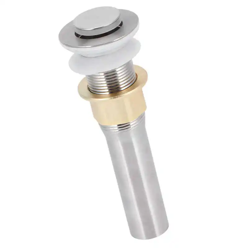 

Bathroom Cleaning Accessories Household Cleaning Tool Electroplating Sink Drain without Overflow Anti Clog Bathroom Faucet