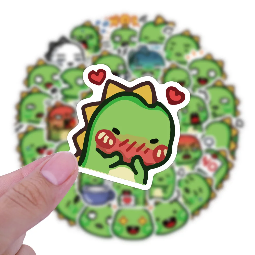 Для выведения токсинов 40 шт мультфильм наклейки с картинками динозавров Kawaii DIY