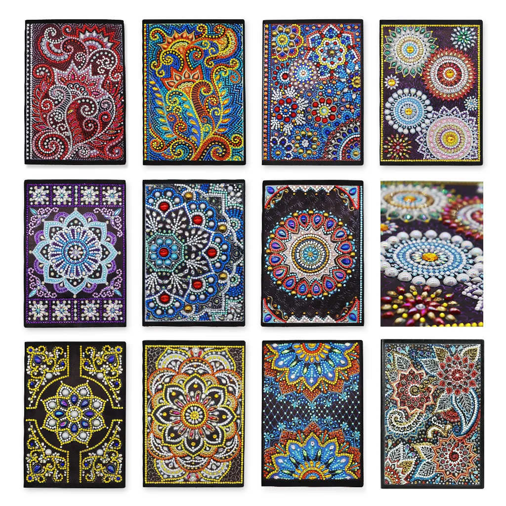 Новинка 2019 г. блокнот особой формы 5d алмазная живопись дневник A5 вышивка