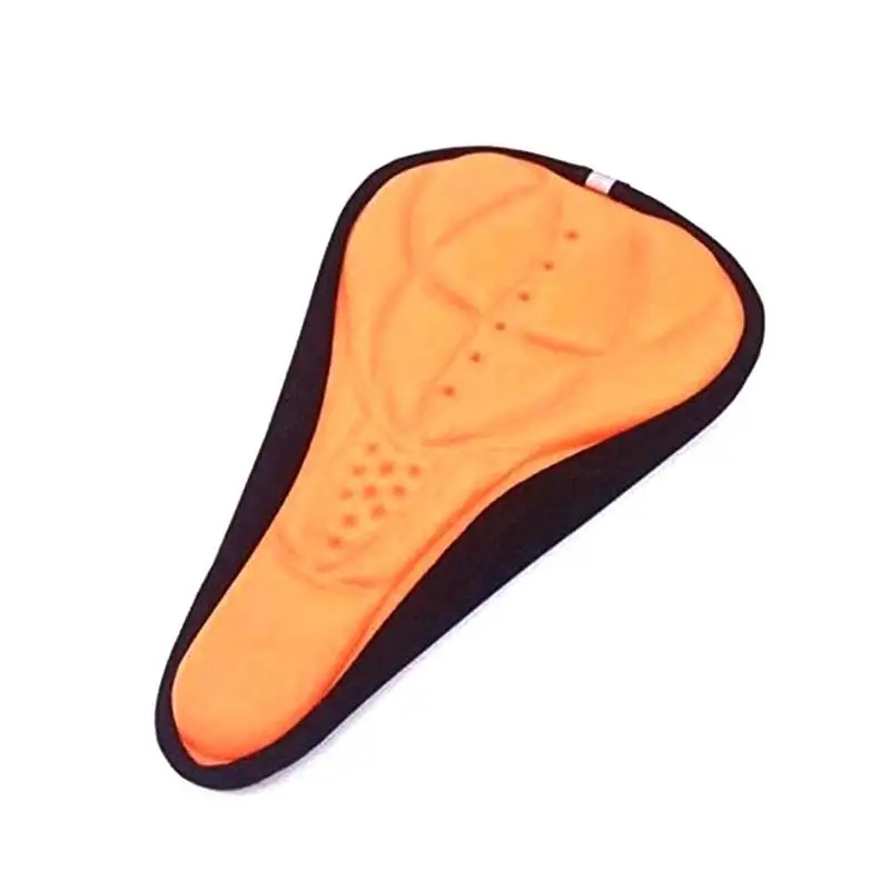 

New 3d Soft Silicone Soft Breathable Bicycle Mat Cushion Gel Soft Pad Adjustable Strap with Non-slip Lining Bike Accessories