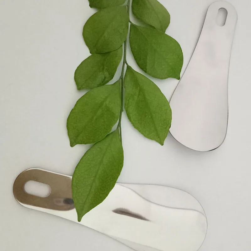 Профессиональные рожки для обуви 1 шт. черные пластиковые в форме ложки подъемник