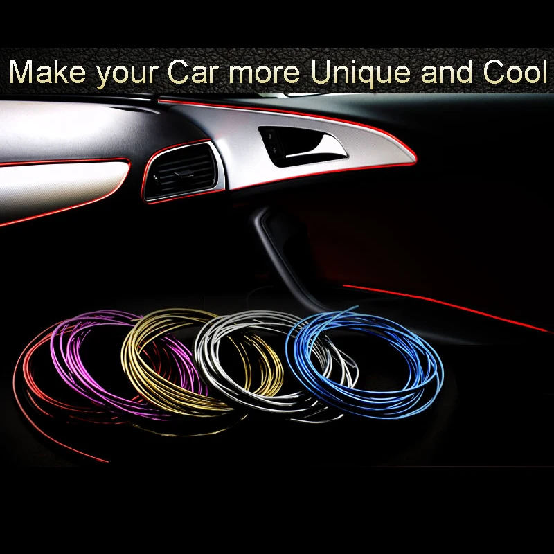 Автомобильная автоматическая Гибкая отделочная линия 5 м аксессуары сделай сам