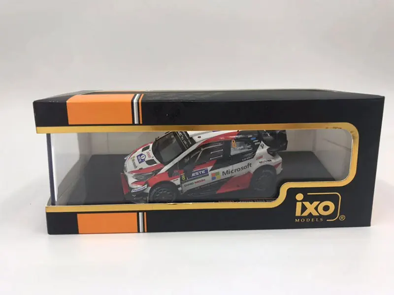 Классическая 1:43 шкала литья под давлением YARIS WRC моделирование гоночный