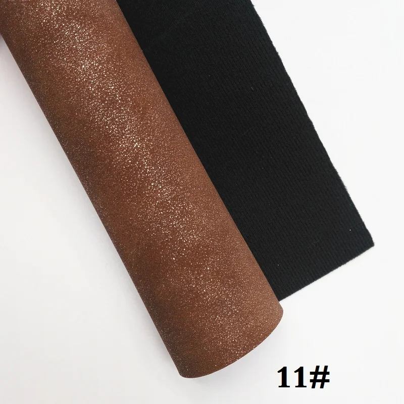 11 Glitterwishcome 21X29 см A4 размер винил для бантов нубук кожа с блестками Fabirc искусственная кожа листы для бантов, GM301A - Цвет: 11