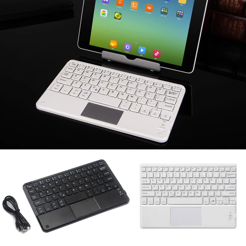 lightweight for 7 10inch tablets plastic replacement wireless universal accessories with cable portable keyboard free global shipping