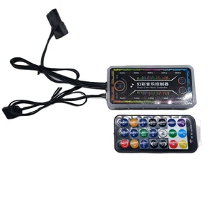 Волшебный цвет, музыкальный контроллер, вентиляторный концентратор, поддержка 6-контактного RGB-вентилятора и светодиодной ленты