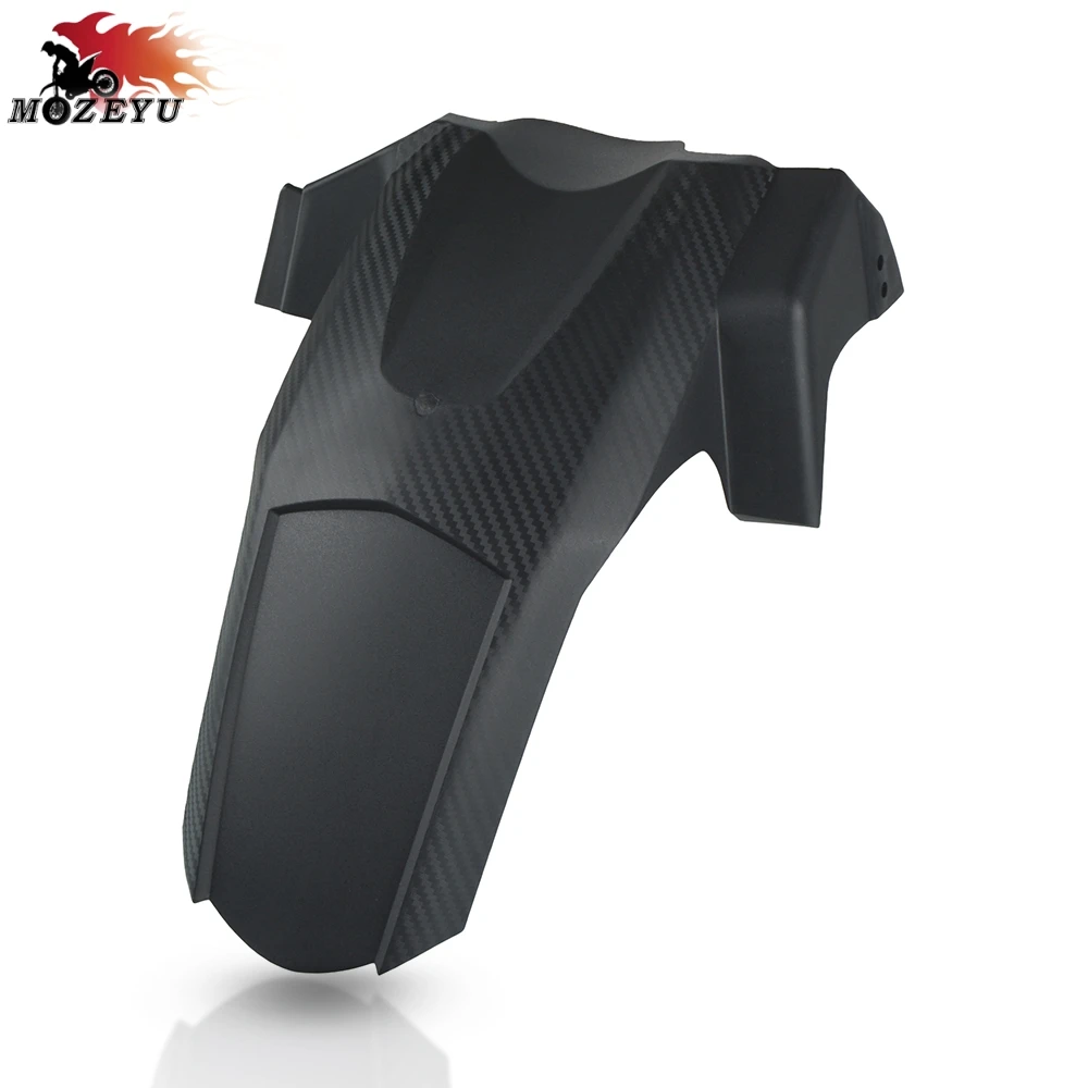 Волокно + черный пластик Мотоцикл Задний Fender брызговик для YAMAHA NMAX 155 nmax155 2016 2019 гг