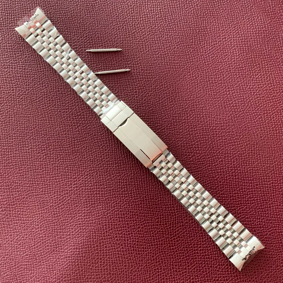 

Watch strap stainless steel five baht width 20mm length 22mm folding buckle accessories modification