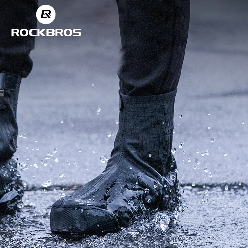 Водонепроницаемая обувь ROCKBROS велосипедная верхняя для горного и шоссейного