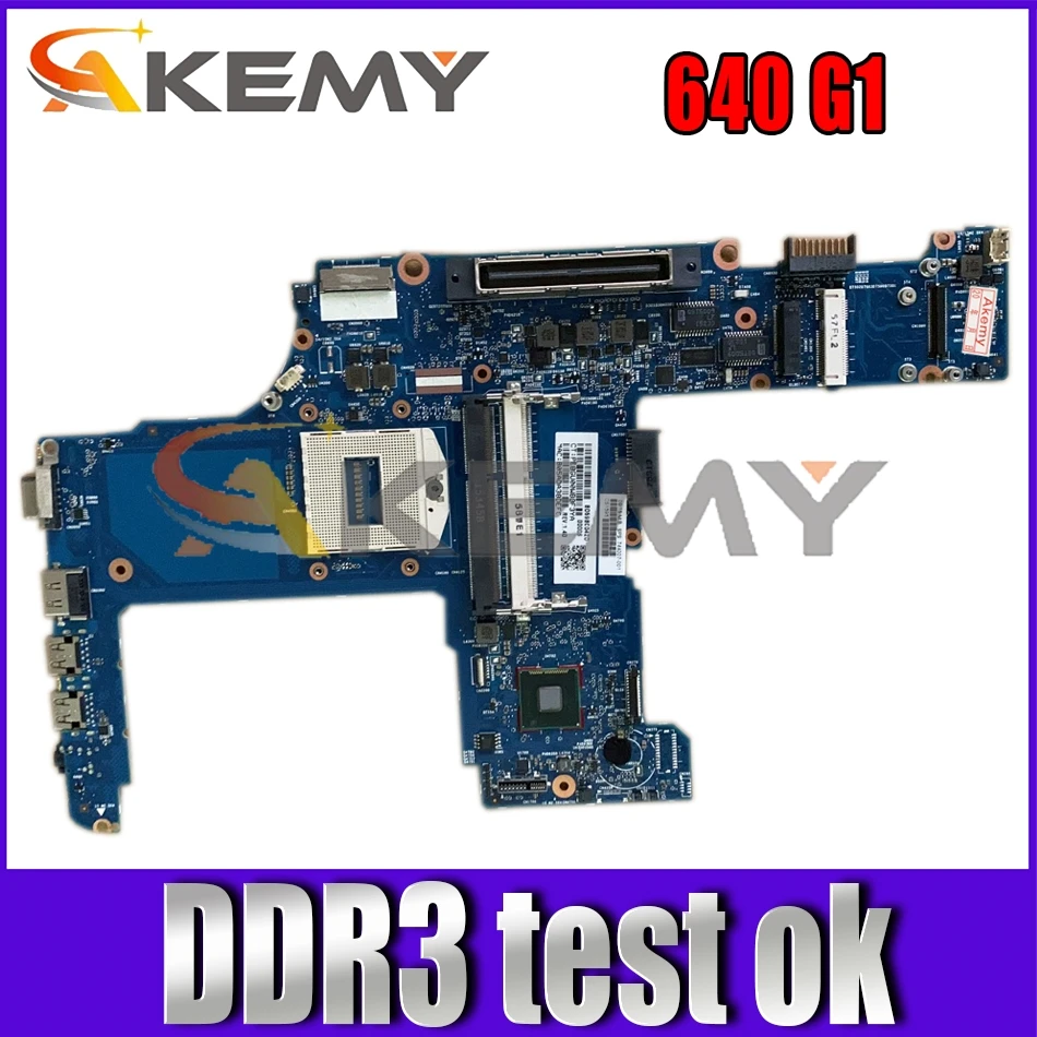 

744009-001 744009-501 для HP Probook 640 G1 Материнская плата ноутбука 6050A2566302 SR17C DDR3 материнская плата для ноутбука