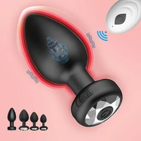 wireless remote anal vibrator sex toy for men women anal plug male prostate massage vagina g spot dildo vibrator anus butt plug