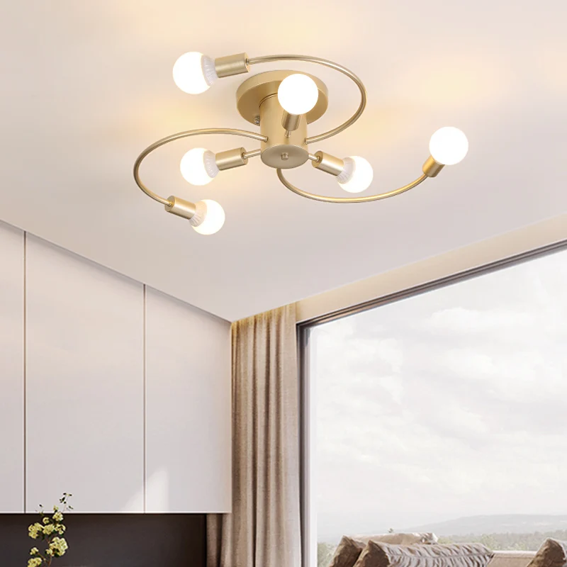 Люстра для домашнего освещения лампа спальни гостиная столовая кабинет люстра