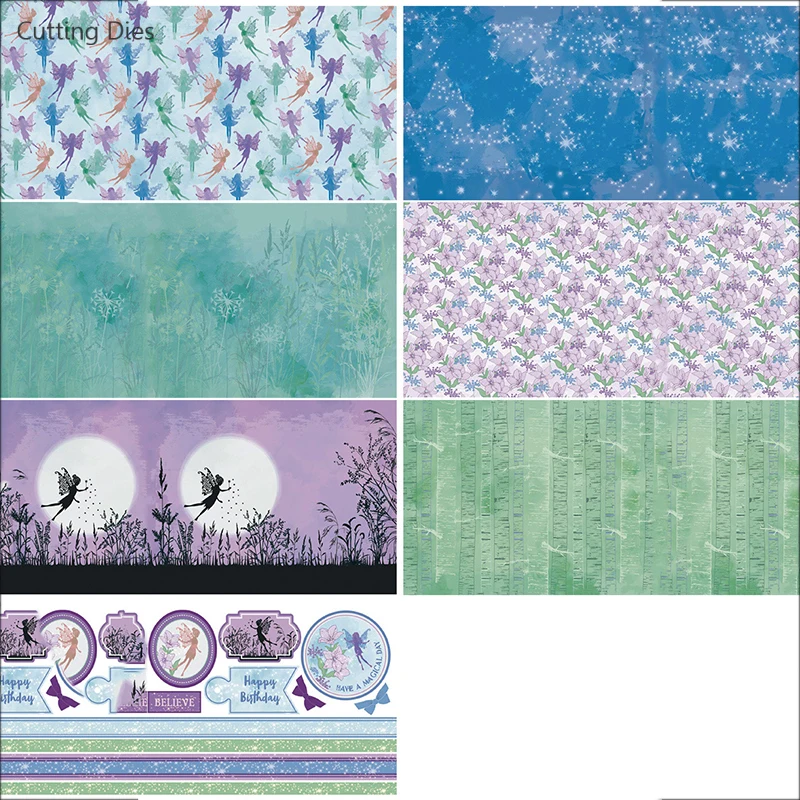 2019 Новинка 14 шт. Фея подставки для семейного альбома бумага Оригами