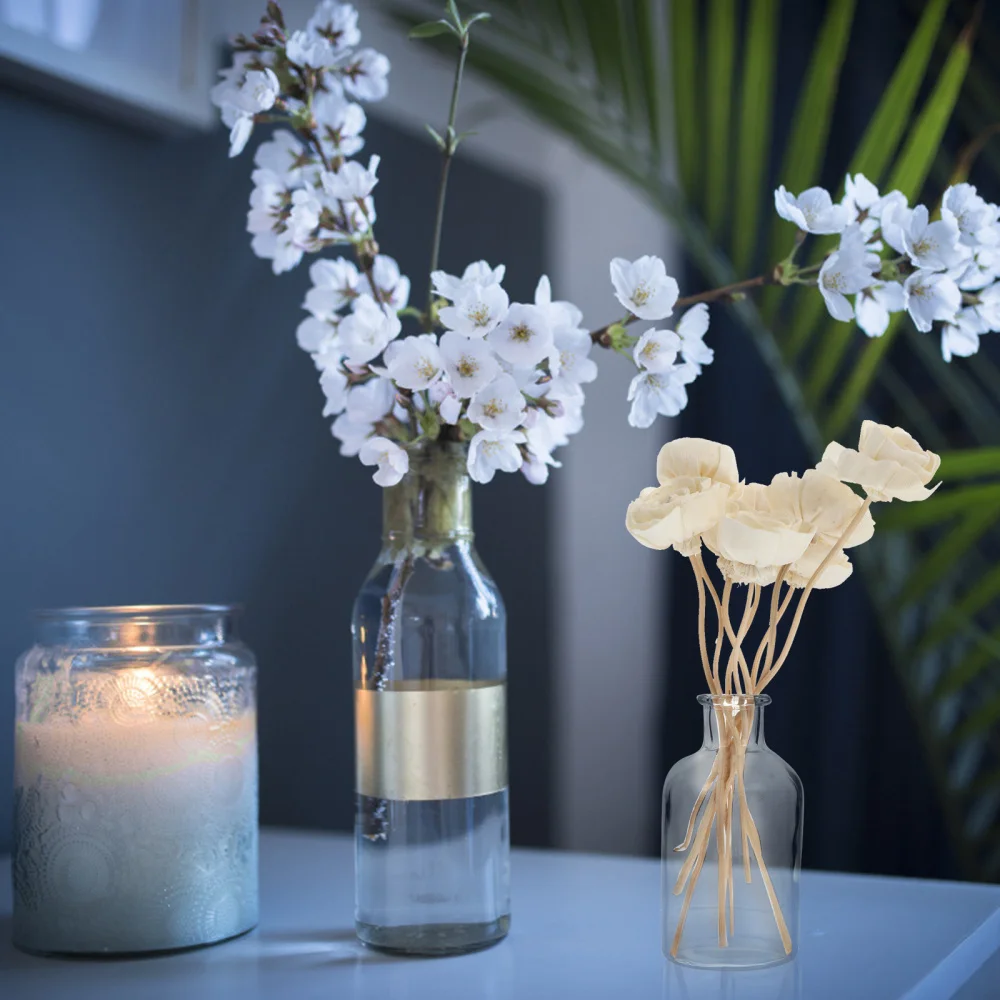 

8pcs Rattan Flower Sticks Natural Fragrance Reed Diffuser Aroma Oil Diffuser