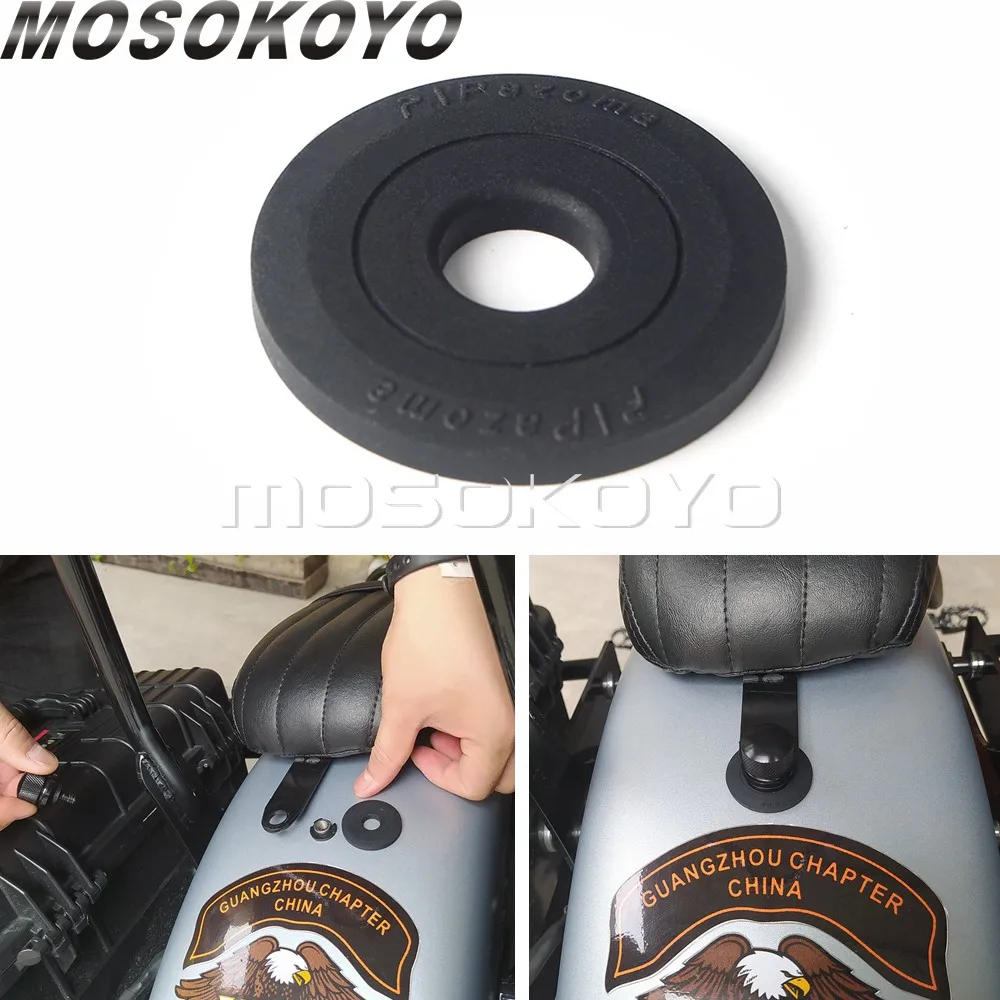 Резиновая прокладка для крепления на заднее сиденье крыле Harley Sportster Dyna FXD Softail -