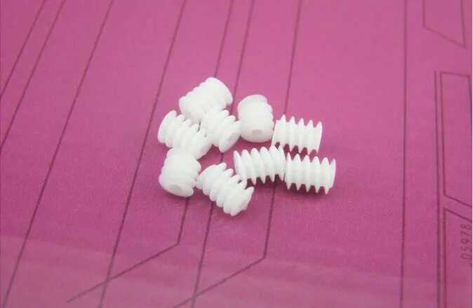 

500 шт. основной вал Червячная Шестерня W6X82A пластиковая Шестерня 6 x 8-2A DIY игрушка корабль модель автомобиля аксессуары ручной работы Бесплатн...