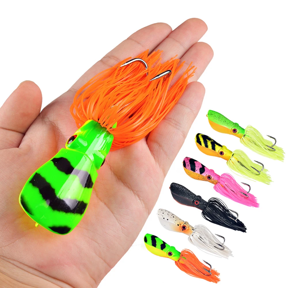 

1PCS Squid Fishing Lure 7cm 16.5g Pike Wobbler Jig Topwater Floating Isca Artificial Hard Bait Carp Trout Sea Fishing Tackle