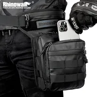 Rhinowalk Motor Waist Bag 3L Motorcycle Waist Packs Leg Bag Thigh Belt Hip Bum Travel Cell/Mobile Phone Purse Fanny Pack Bags
