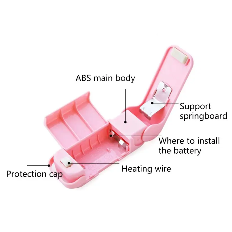 Портативный ручной тепловой мини пластиковый пакет импульсный герметик для