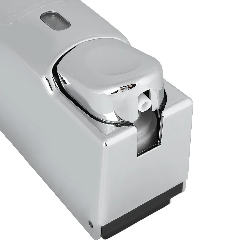 

600ml Plating Wall Mounted Manual Foam Soap Liquid Dispenser Lotion Box For Bathroom (Plated Silver) Hand Soap Dispenser
