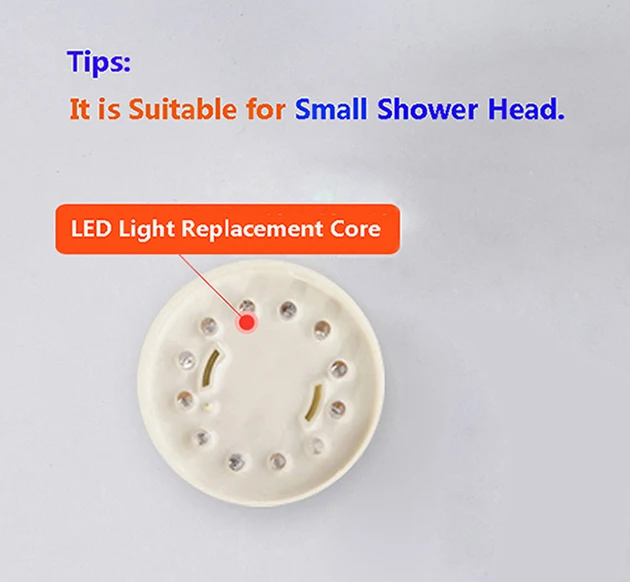 Zhang Ji Shower SPA 3 цвета светодиодный светильник для душа контроль температуры воды светодиодный видимая душевая головка минеральный фильтр душевая головка подарок - Цвет: WKDT-THX