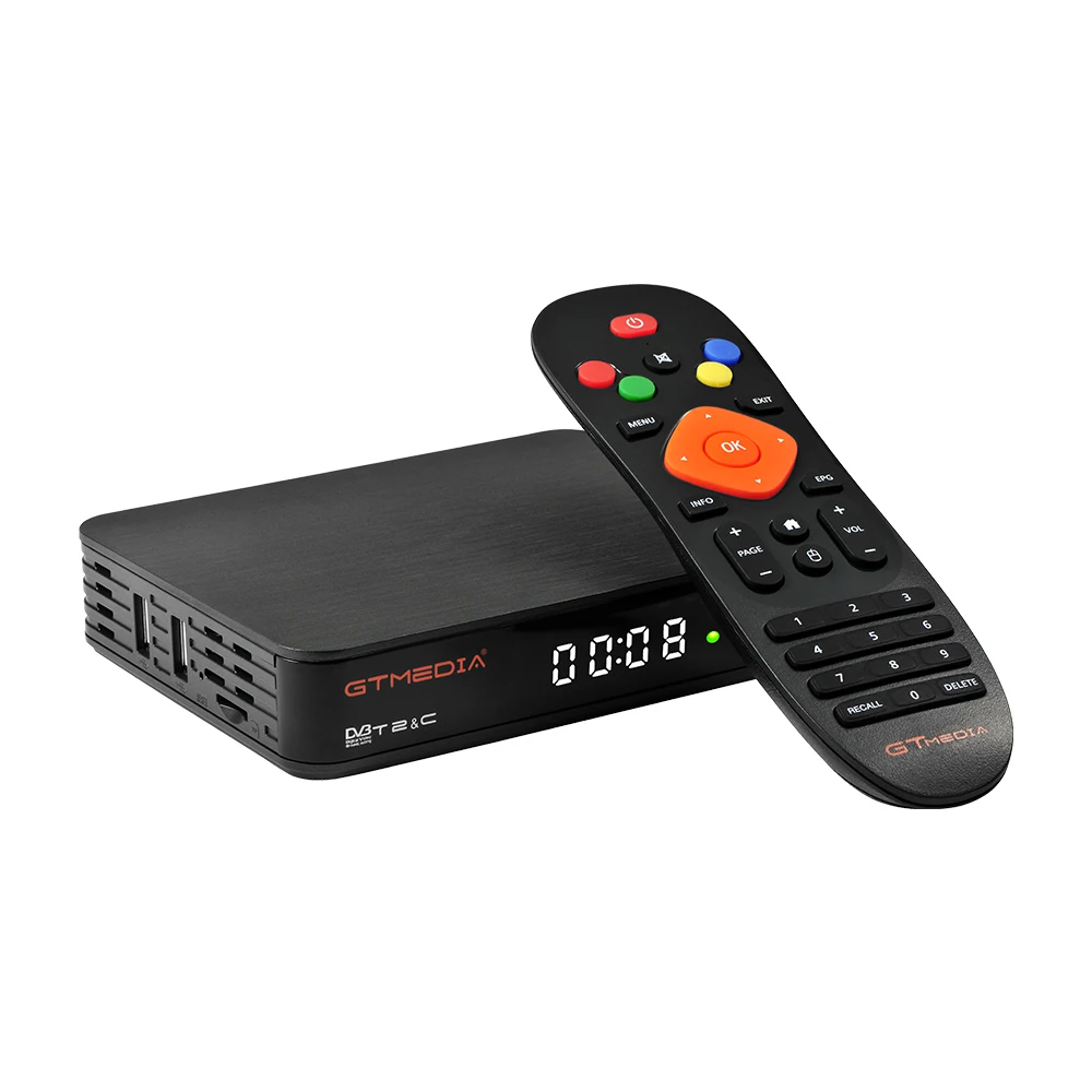 GTmedia GTT-2 GTMEDIA GTT2 Android box DVB-T2/Cable(J83.A/C)/ATSC-C/ISDBT 2GB 8GB 4K H.265 WiFi Sep top TV Box | Электроника