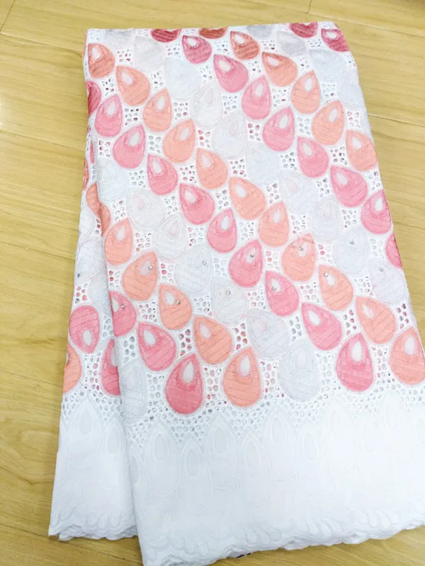 

eyelet Swiss voile lace in Switzerland 5yards african cotton lace fabric in hollow out style good quality cotton lace CMA151