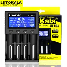 Liitokala Lii-PD4 Lii-500 500S Lii-S6 PD2 18650 Smart Battery Charger LCD display 18650 21700 26650 20700 AA AAA Test capacity