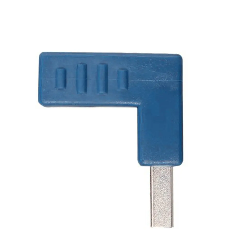 Синий прочный полностью Литой дизайн под прямым углом USB 3 0 Тип Штекерный разъем