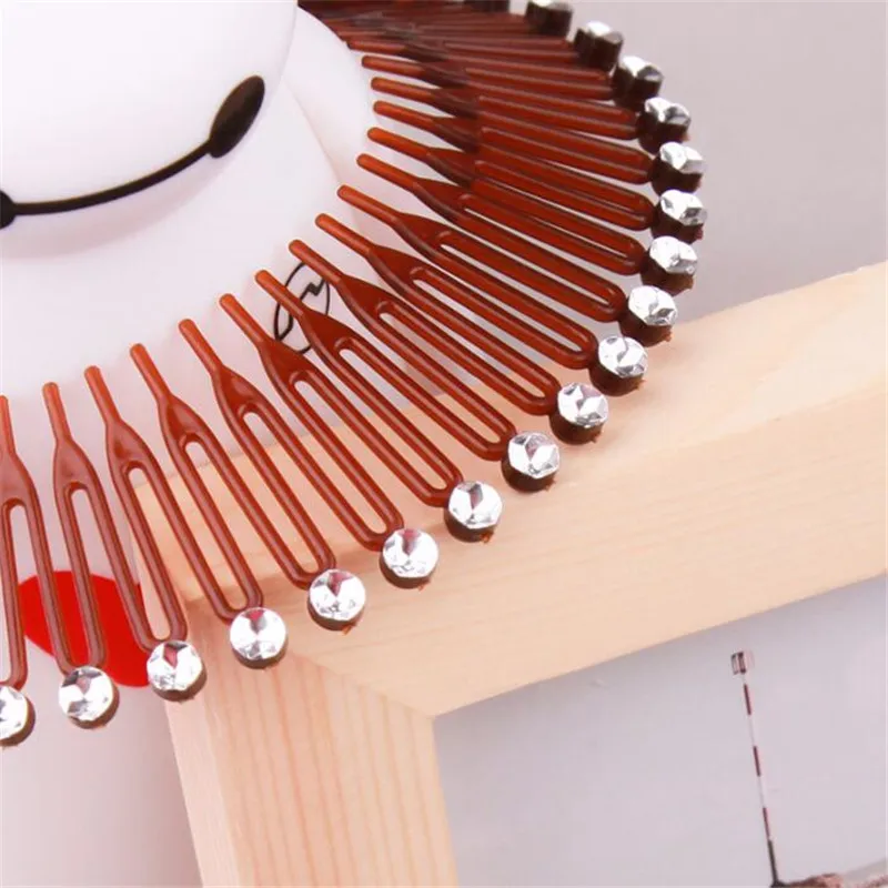 1 шт. кристалльная пластиковая бутылка с большими кругами стрейч алмазные гибкие