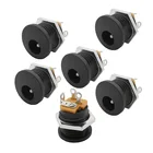 100 шт., 5,5x2,1 мм, 3-контактный разъем питания постоянного тока, 5,5*2,1 мм, розетка DC022