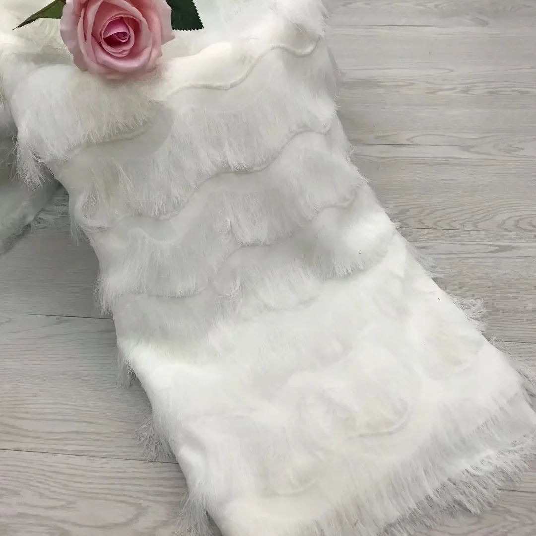 Красивая шифоновая кружевная ткань 2018 королевская белая новейшая нигерийская