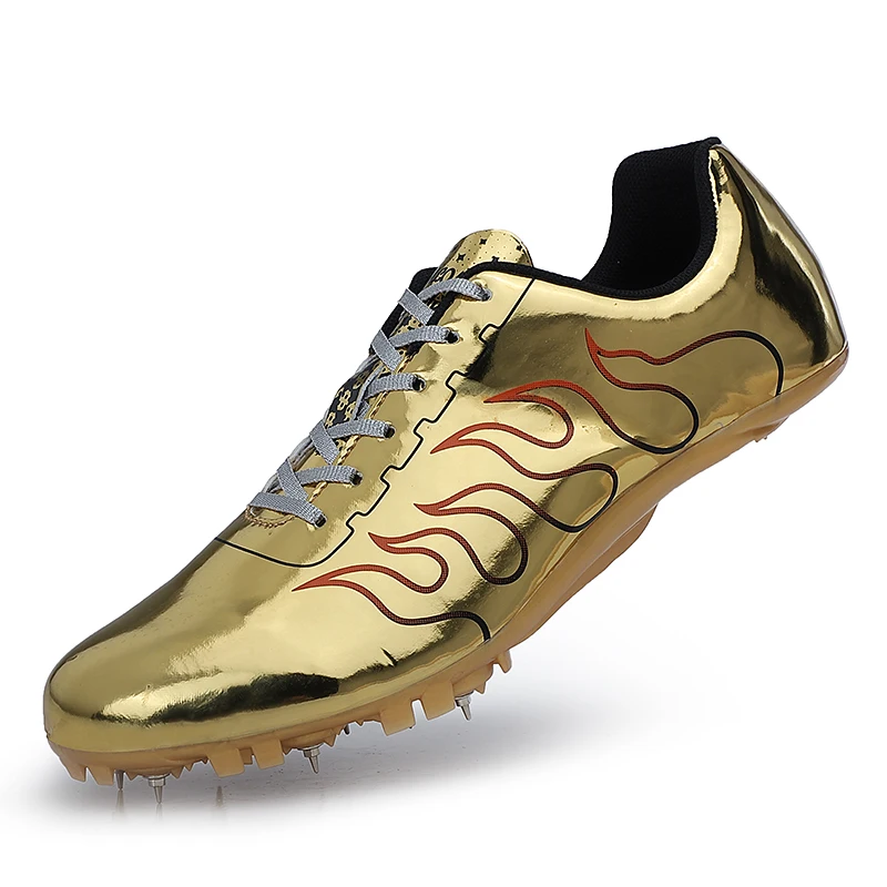 

Кроссовки с шипами для мужчин и женщин, обувь для скоростного бега, легсветильник амортизирующая Удобная Профессиональная спортивная обув...