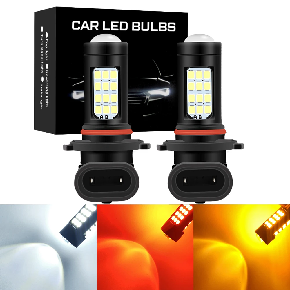 

2x H8 H11 LED H16 HB4 9006 HB3 9005 H10 9145 Fog Light Bulb 2000LM Car Driving Auto Bulb 12V-24V Bright White Lamp High Quality