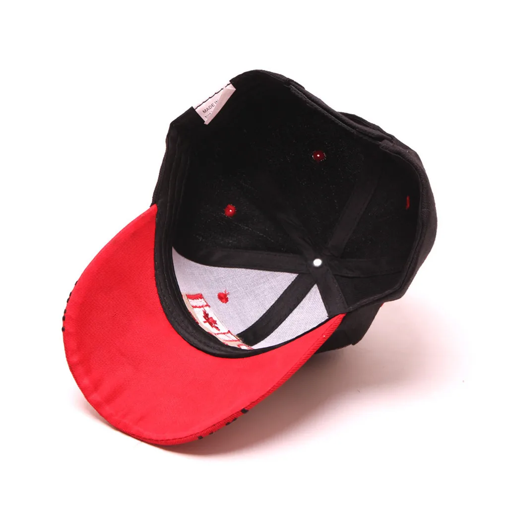 SAGACE модная шляпа с трехмерной вышивкой Канадский кленовый лист бейсбольная